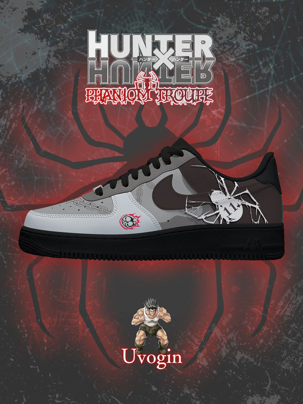 Hunter x Hunter Custom Sneakers Shoes for Men and Woman