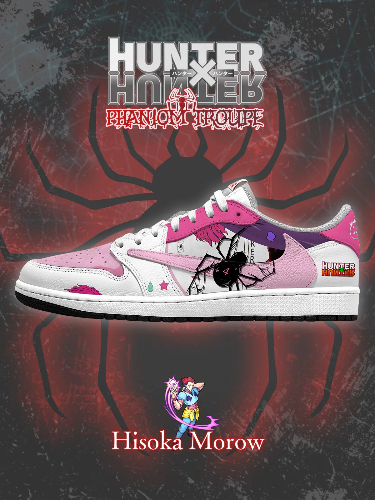 Hunter x Hunter Custom Sneakers Shoes for Men and Woman