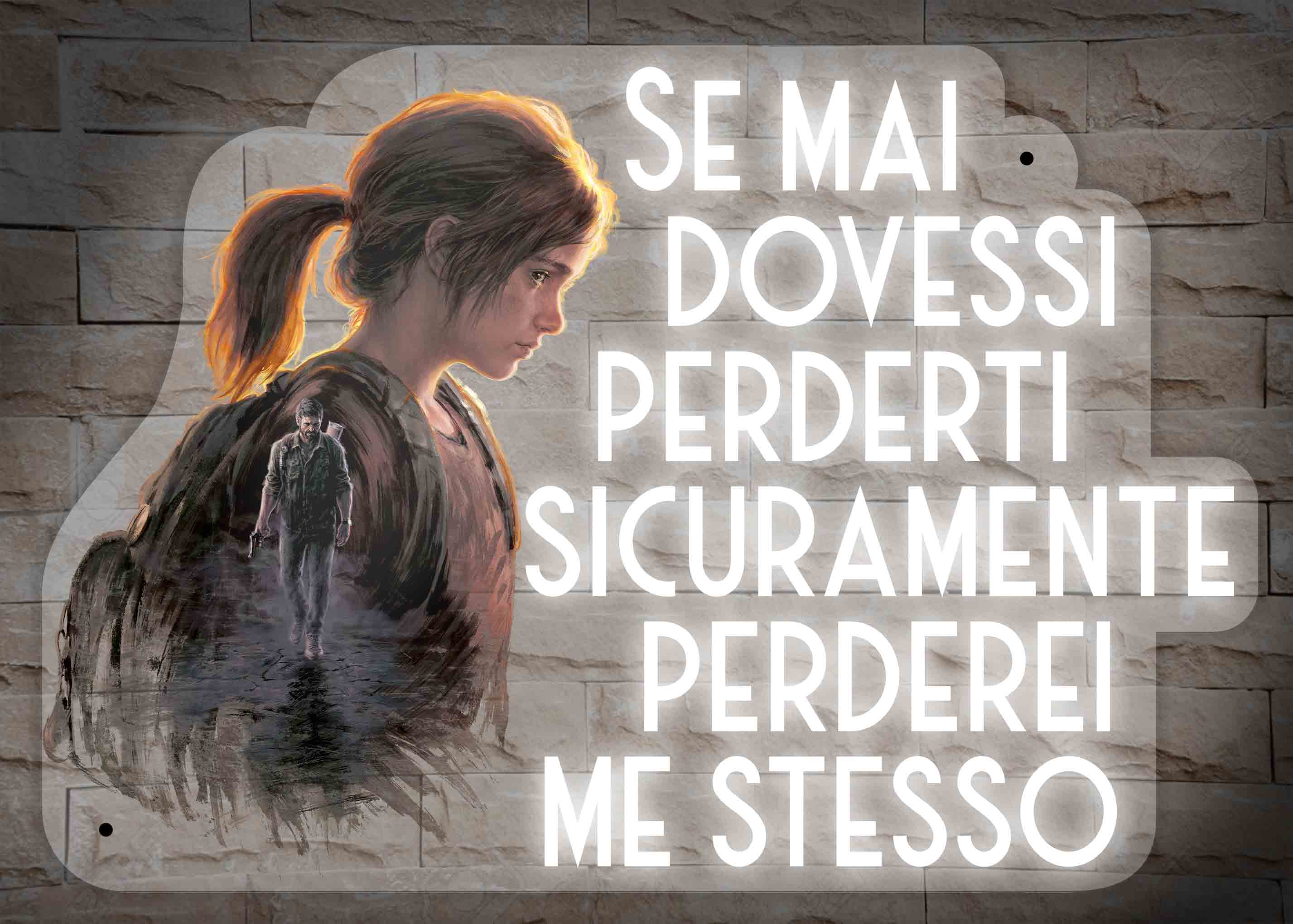 Insegna Neon - The last of Us - Game
