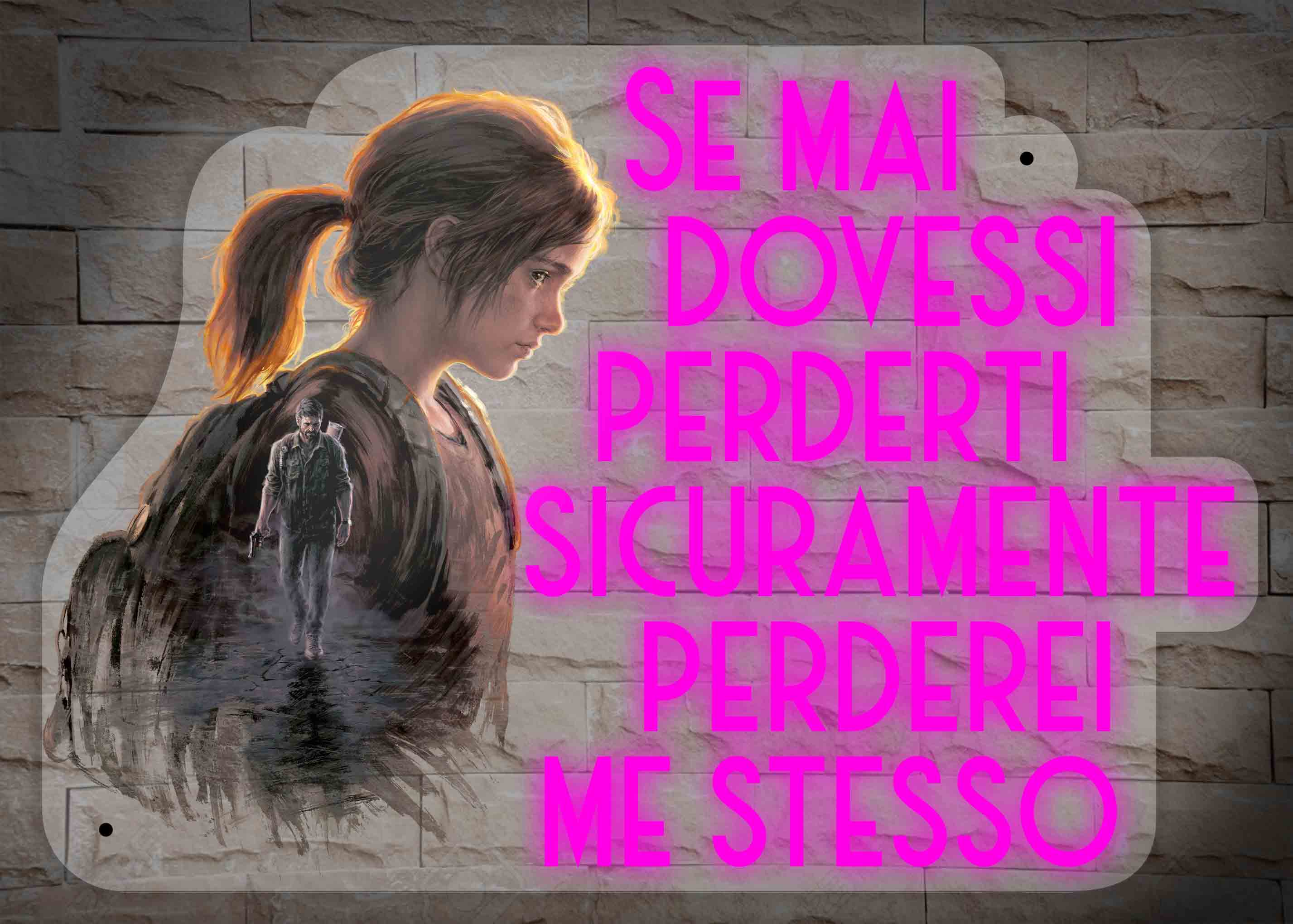 Insegna Neon - The last of Us - Game