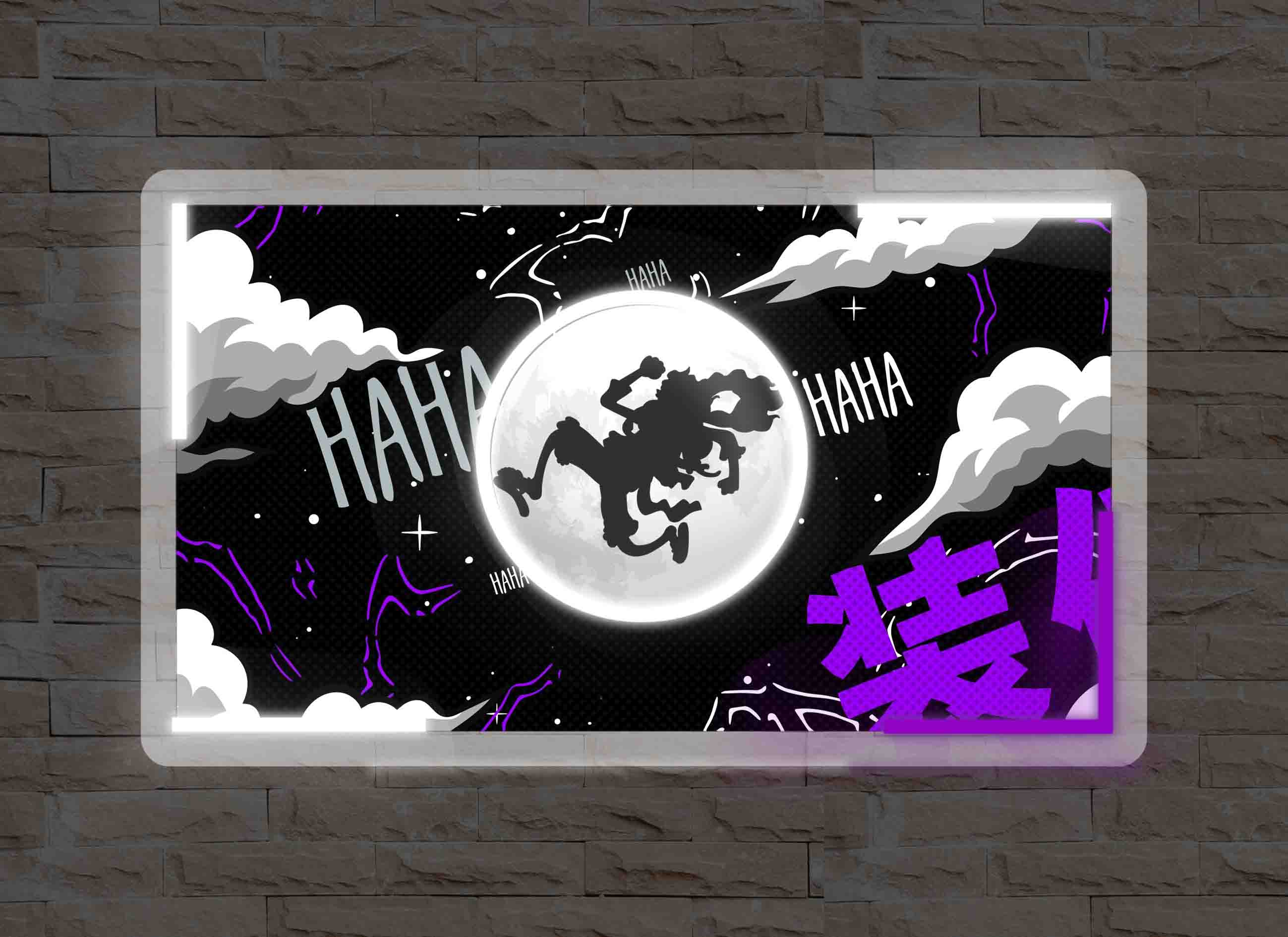 Insegna Neon - One Piece Luffy - Anime Manga