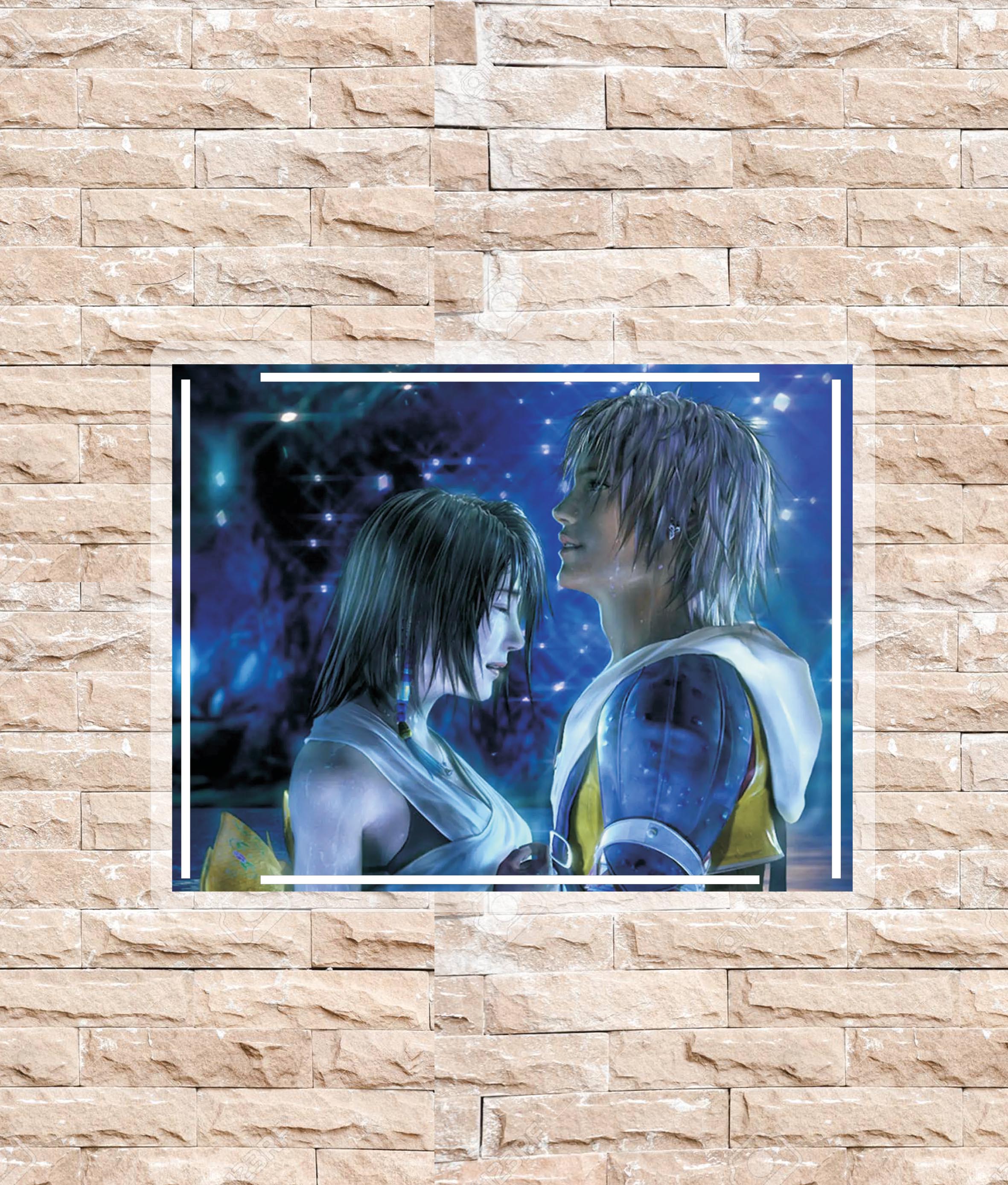 Insegna Neon Led - Final Fantasy X - Game