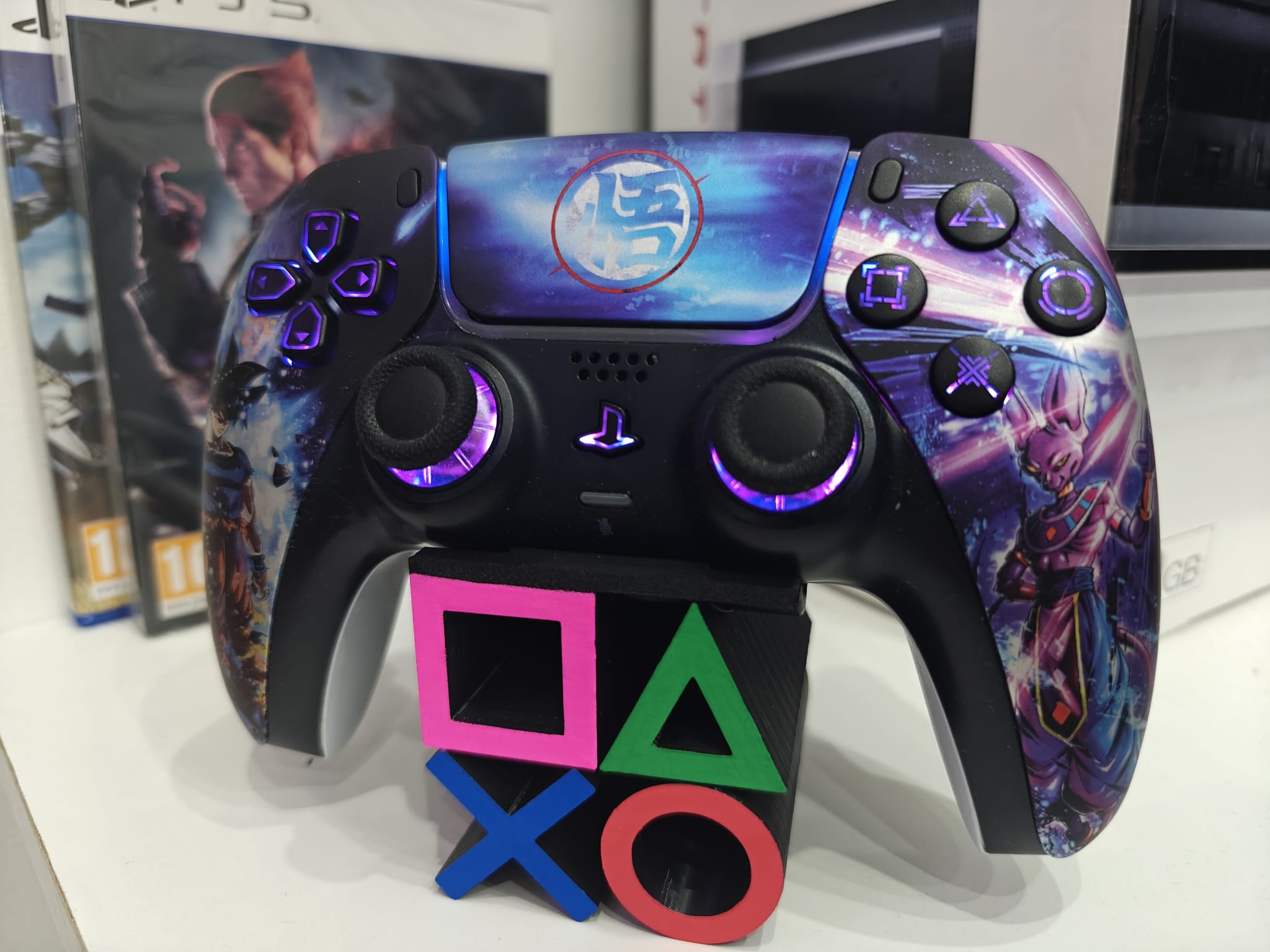 Joystick Sony DualSense V2 Playstation 5 Wireless Dragon Ball Skin