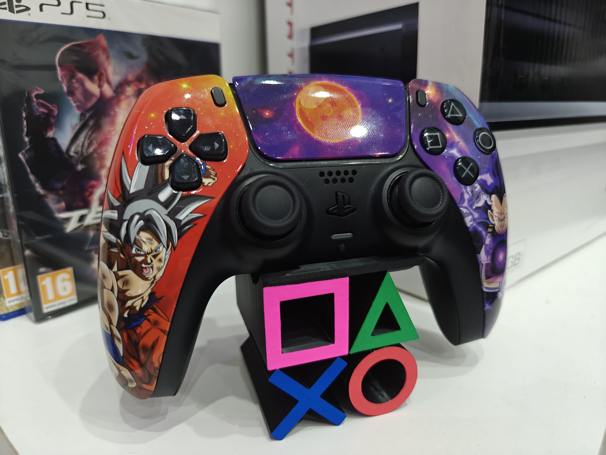 Joystick Sony DualSense V2 Playstation 5 Wireless Dragon Ball Skin