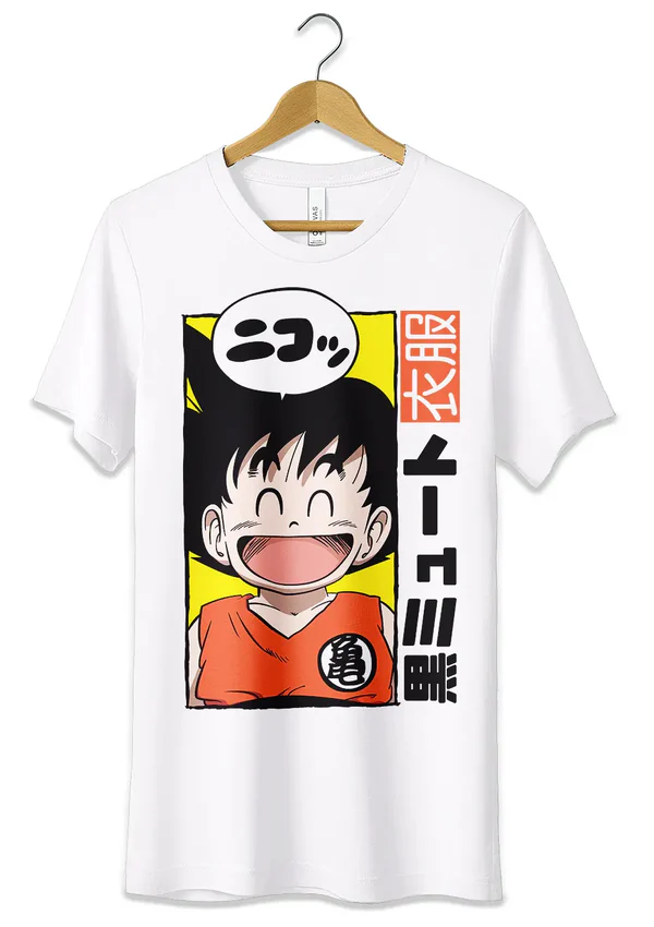 T-Shirt Mixed Goku Cildren Maglietta Dragon Ball Z 