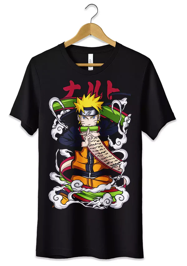 T-Shirts Maglietta Anime Manga Naruto Mixed Characters