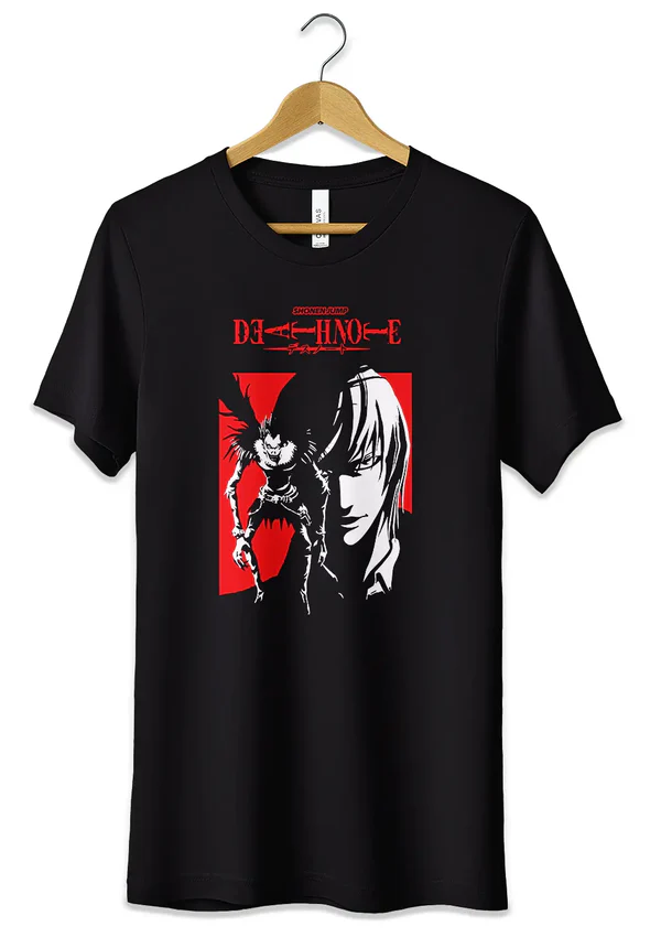 T-Shirts Maglietta Anime Death Note mixed Light, Ryuk and L