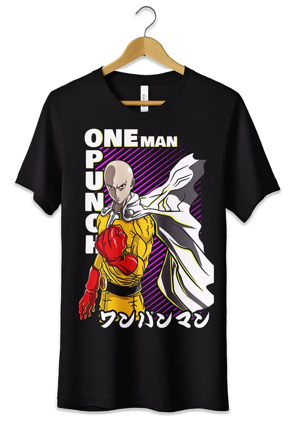 T-Shirts Maglietta Anime Mixed Saitama One Punch Man mixed 