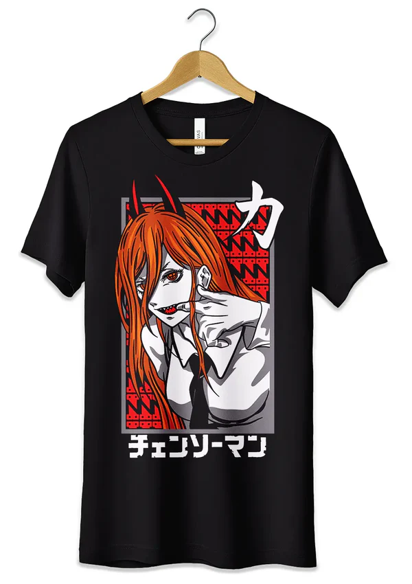 T-Shirts Maglietta Anime Mixed Denji Chainsaw Man