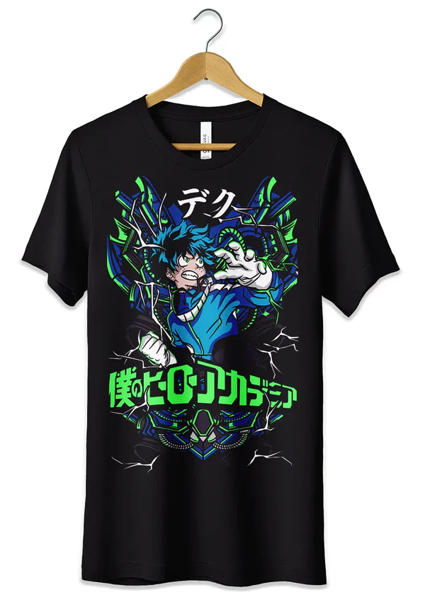 T-Shirts Maglietta Anime Mixed Characters My Hero Academia
