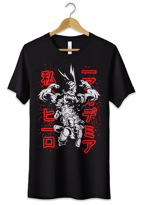 T-Shirts Maglietta Anime Mixed Characters My Hero Academia