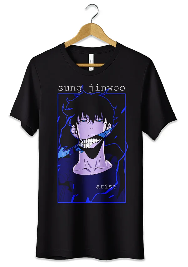 T-Shirts Maglietta Anime Mixed Characters Solo Leveling