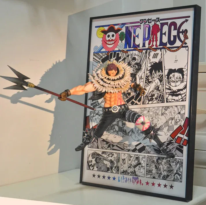 One Piece Katakuri 3D Wall Art