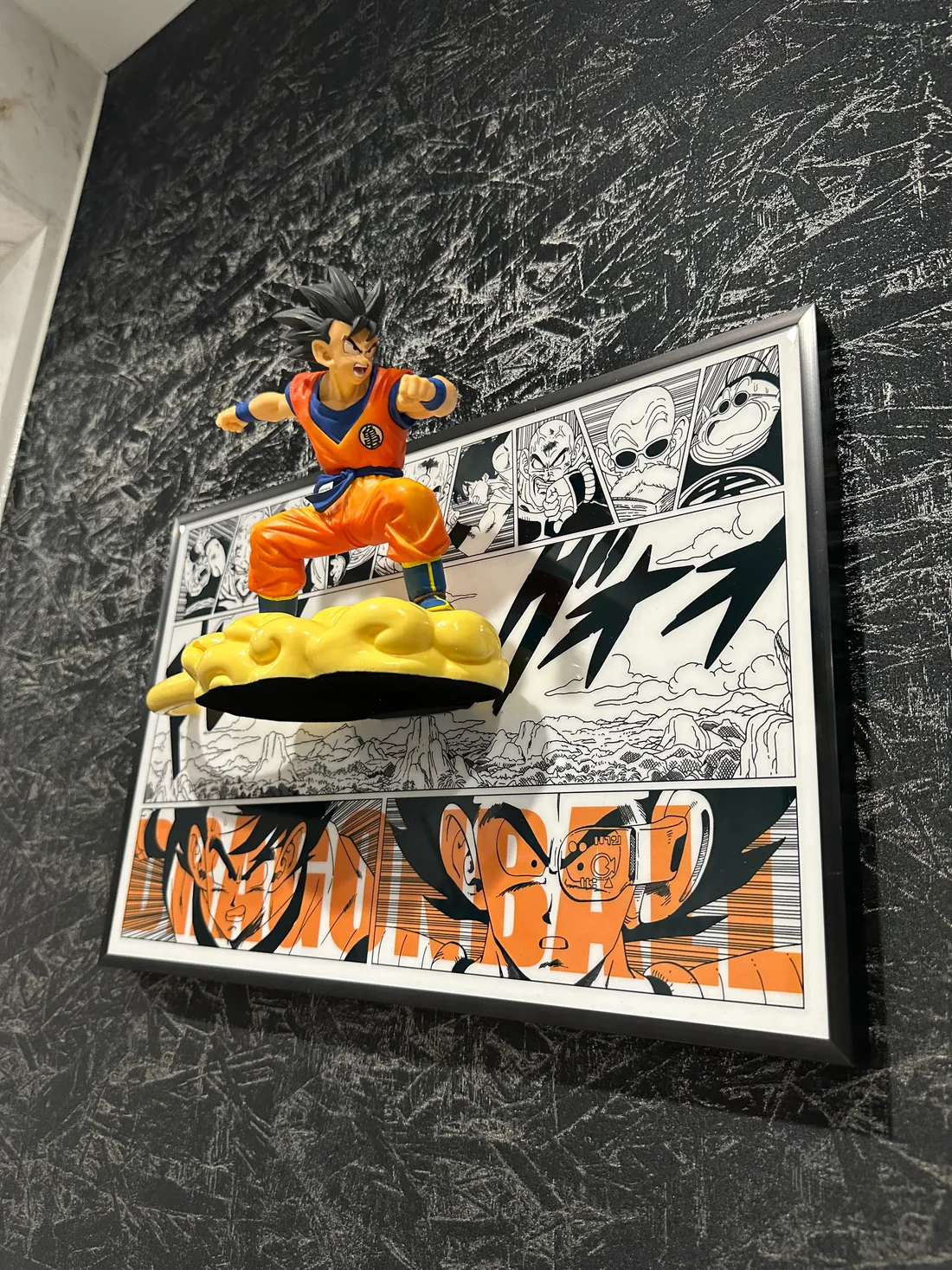 Dragon Ball Z 3D painting Goku Wall Art