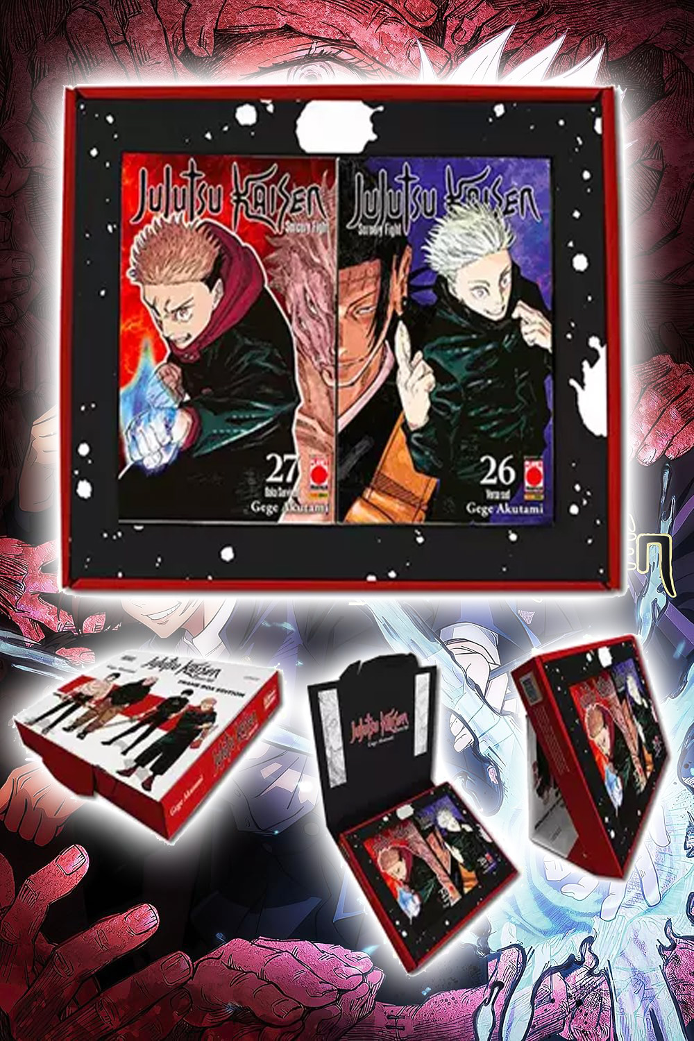 Manga Jujutsu Kaisen Framebox 26 + 27 Var.