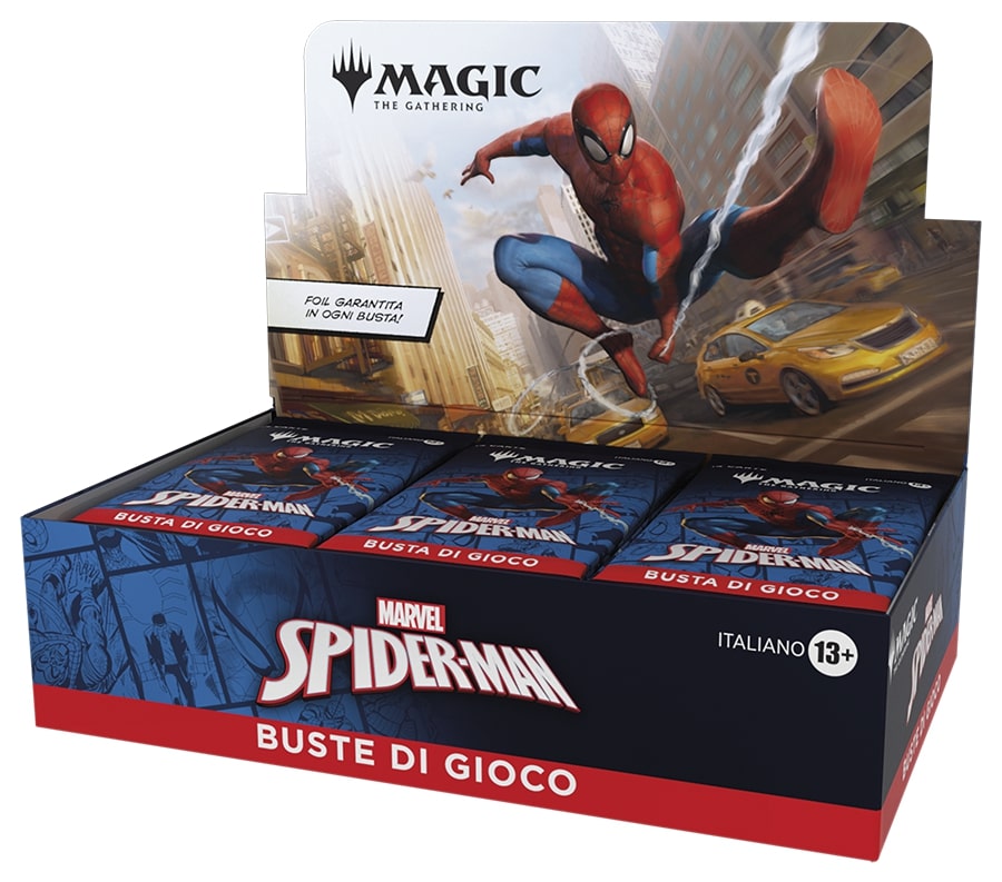 Magic Card Game - BOX PLAY BOOSTER - MARVEL'S SPIDER-MAN (30 BUSTE) ITA / ENG