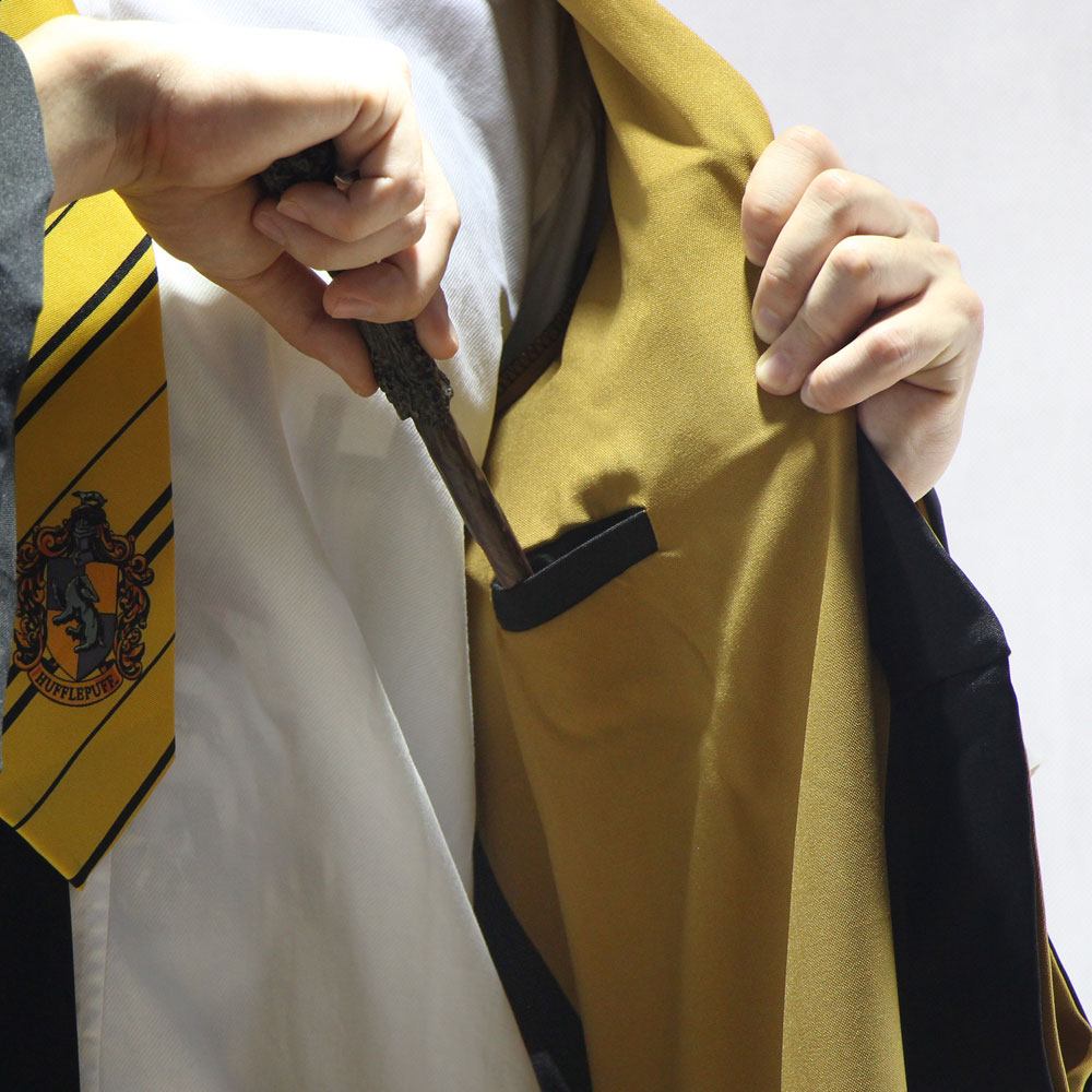 HOT DEALS Harry Potter Wizard Robe Cloak Hufflepuff