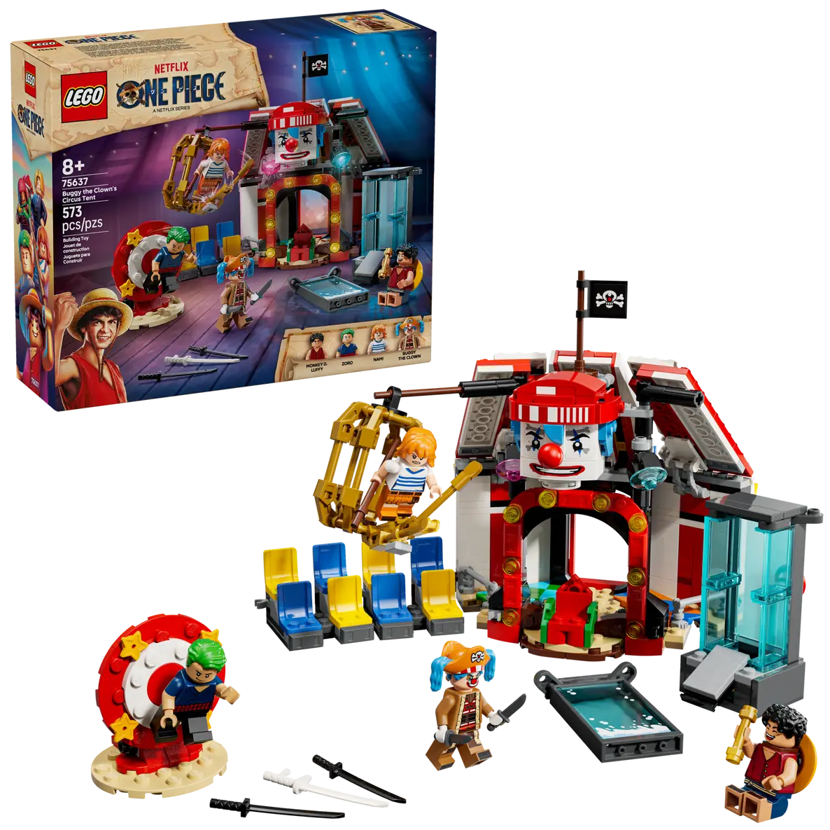 LEGO - ONE PIECE LA TENDA DEL CIRCO DI BAGY IL CLOWN
