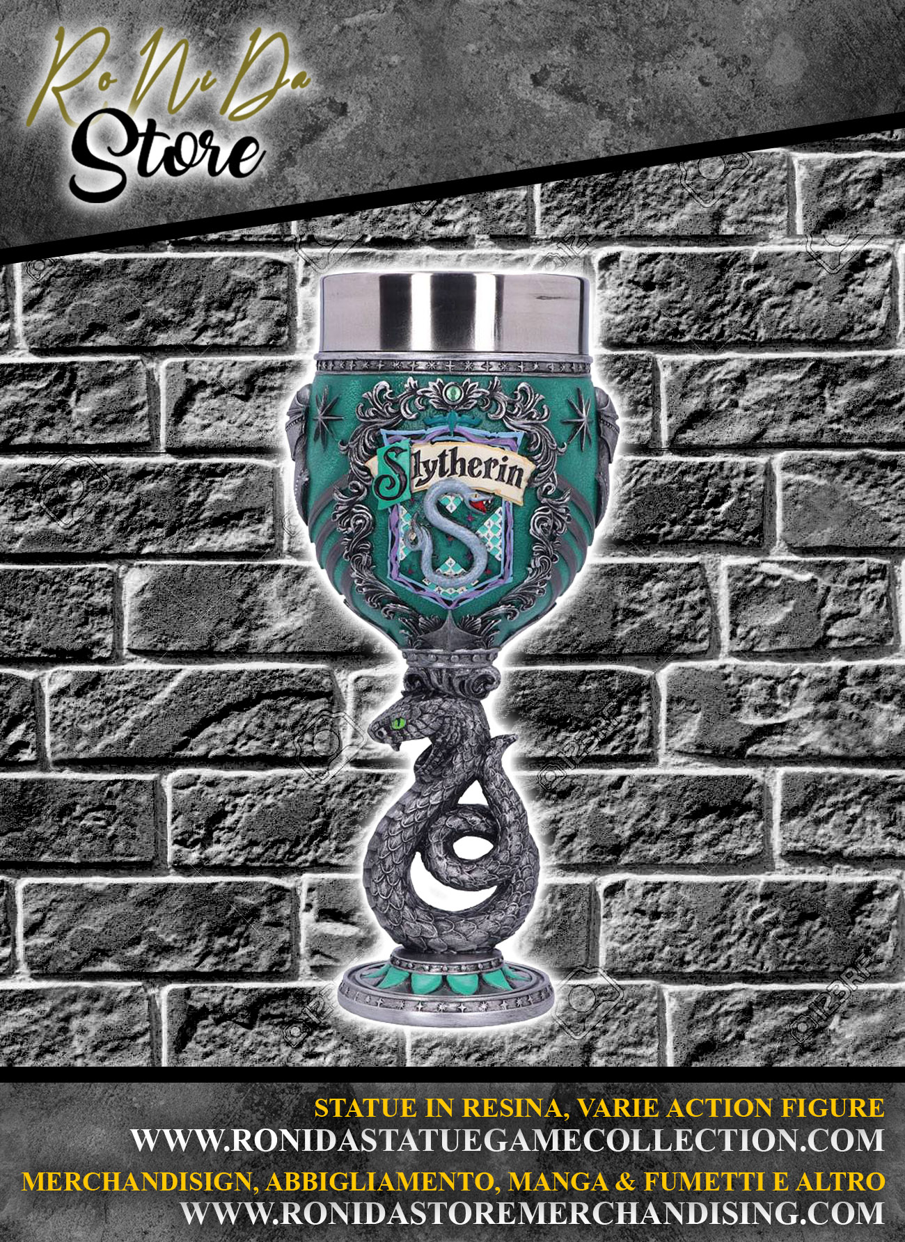 Harry Potter Goblet Slytherin Calici & tazze