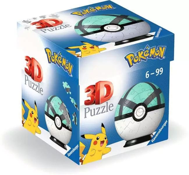 Pokémon 3D Puzzle Pokéballs: Repeat Ball (55 pieces)