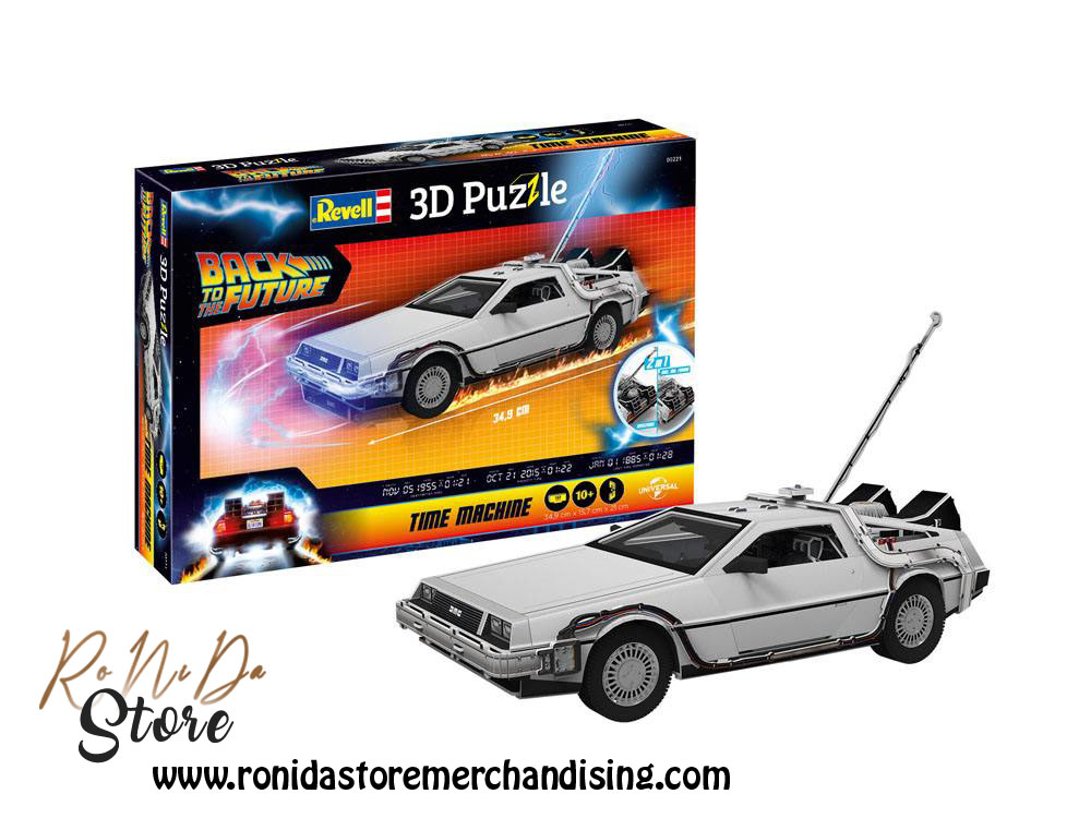 Back to the Future 3D Puzzle Time Machine