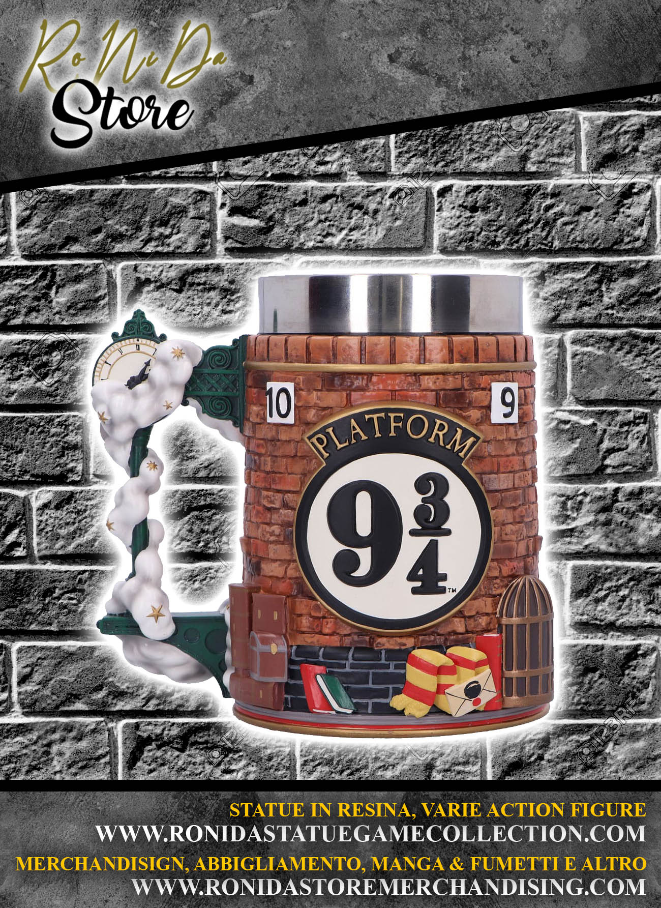 Harry Potter Tankard Platform 9 3/4
