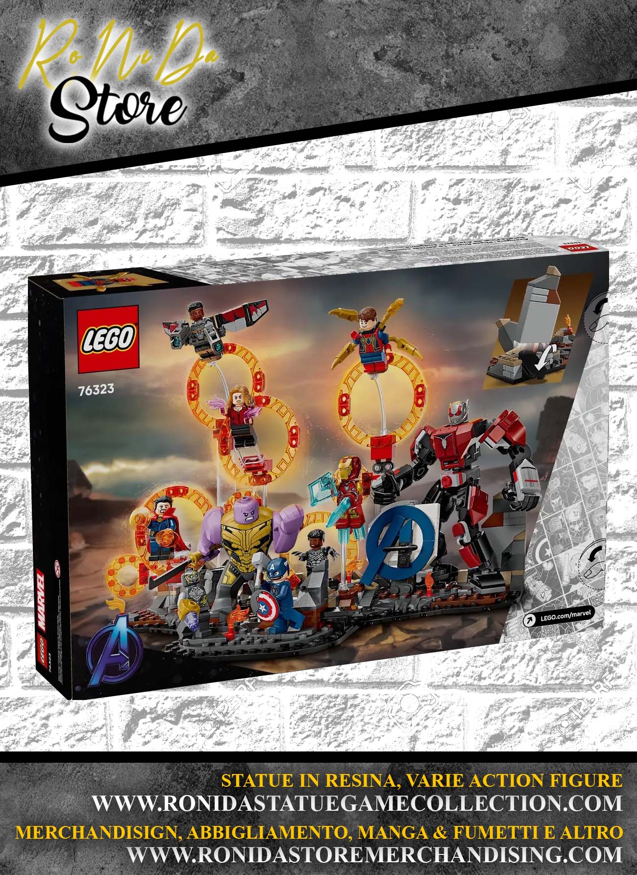 LEGO SUPER HEROES MARVEL AVENGERS: ENDGAME LA BATTAGLIA FINALE