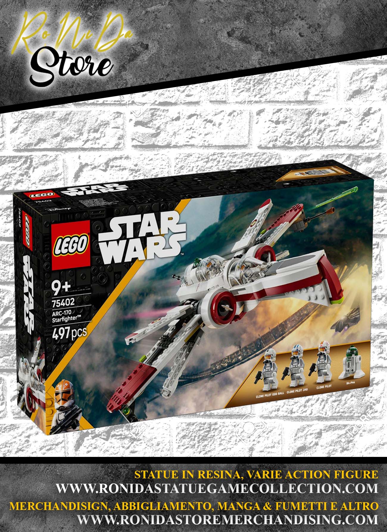 LEGO STAR WARS STARFIGHTER ARC-170