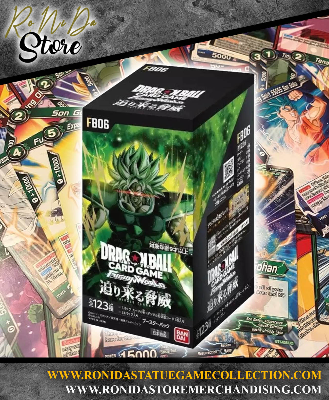 Dragon Ball Fusion World FB06 Rivals clash – 24 Buste – JAP
