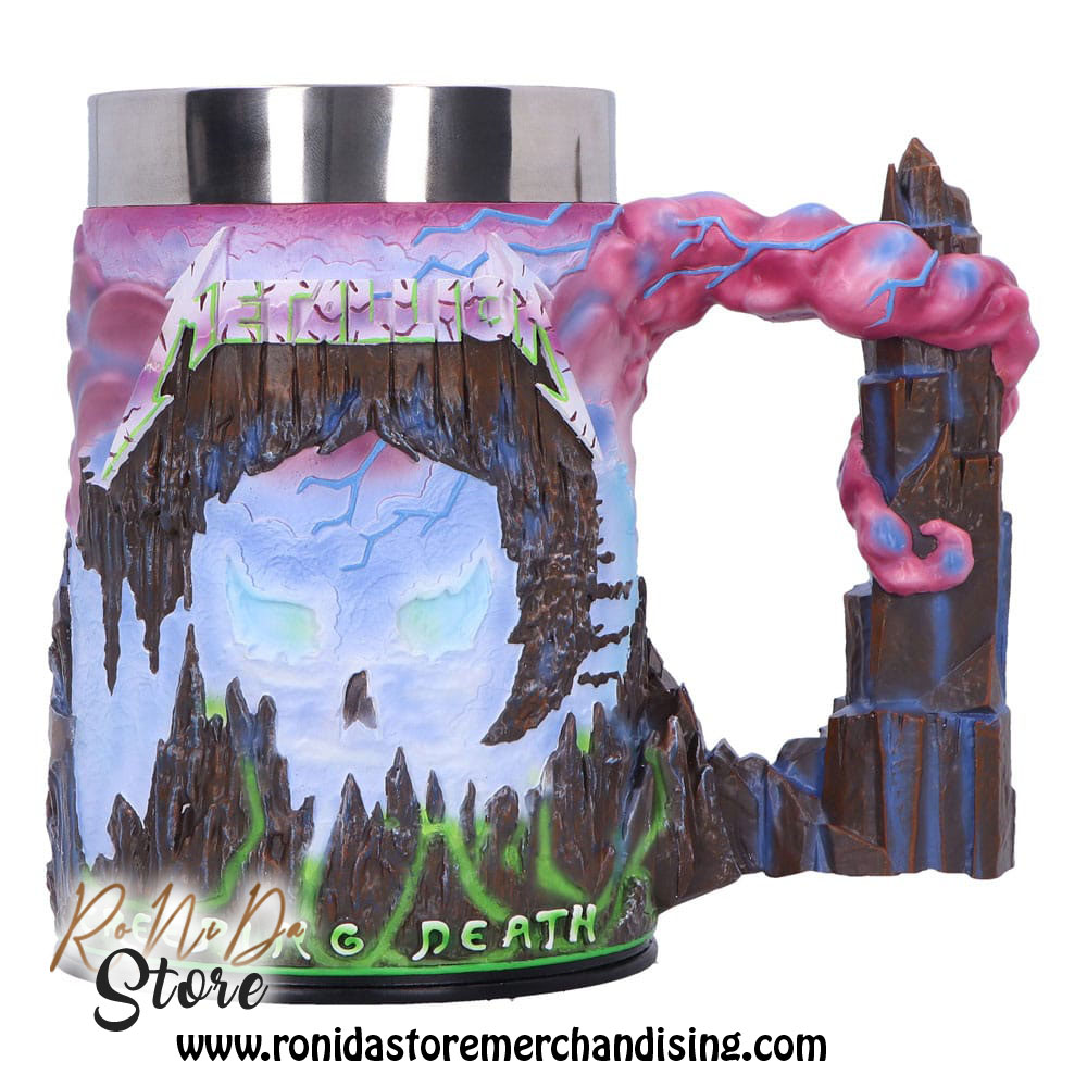 Iron Maiden Tankard The Number of the Beast / Metallica Tankard Creeping Death