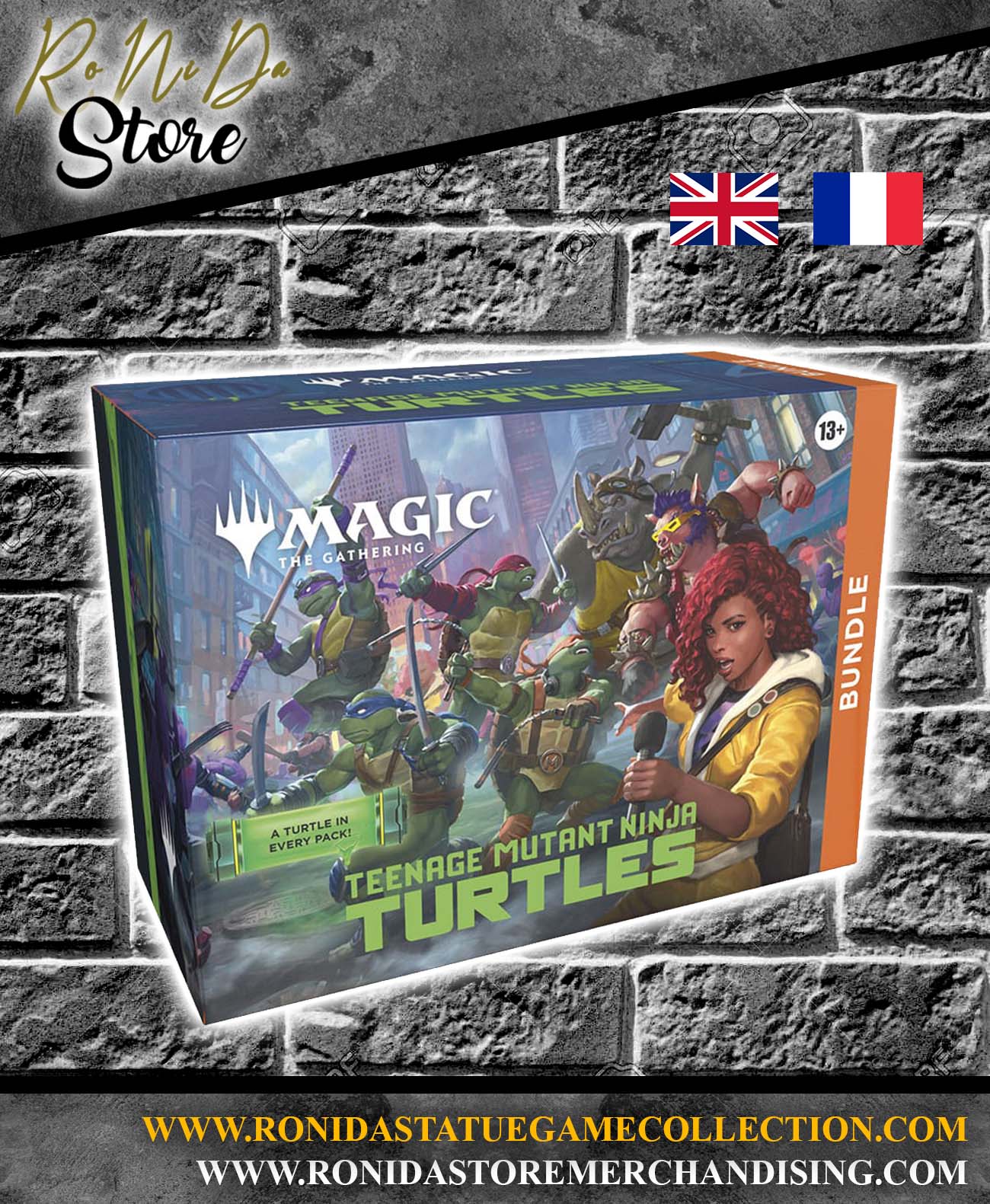 Magic the Gathering Teenage Mutant Ninja Turtles Bundle / ENG / FR