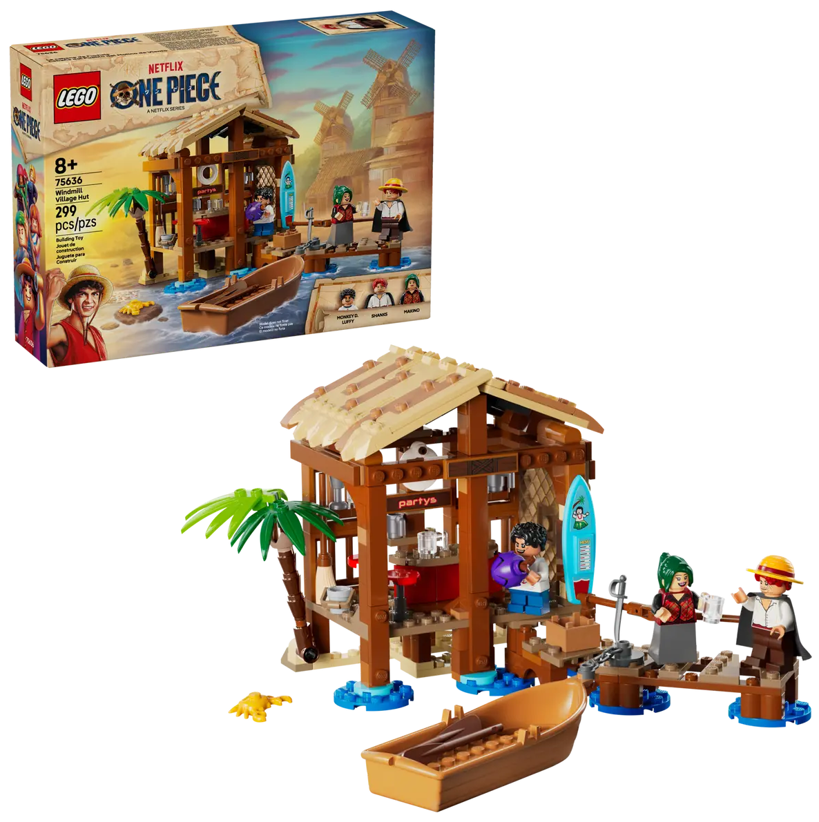 LEGO - ONE PIECE LA CAPANNA DEL VILLAGGIO FOOSHA