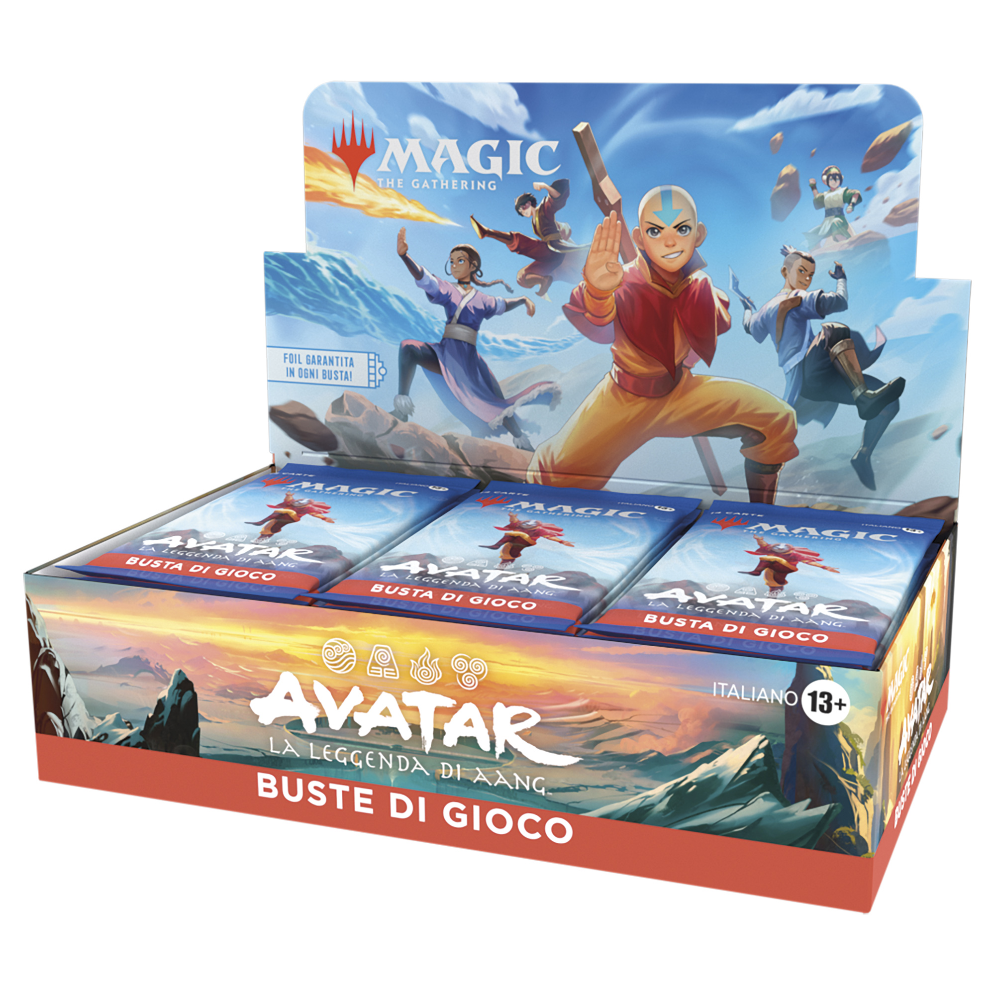 BOX PLAY BOOSTER - AVATAR: THE LAST AIRBENDER (30 BUSTE) - ITA / ENG
