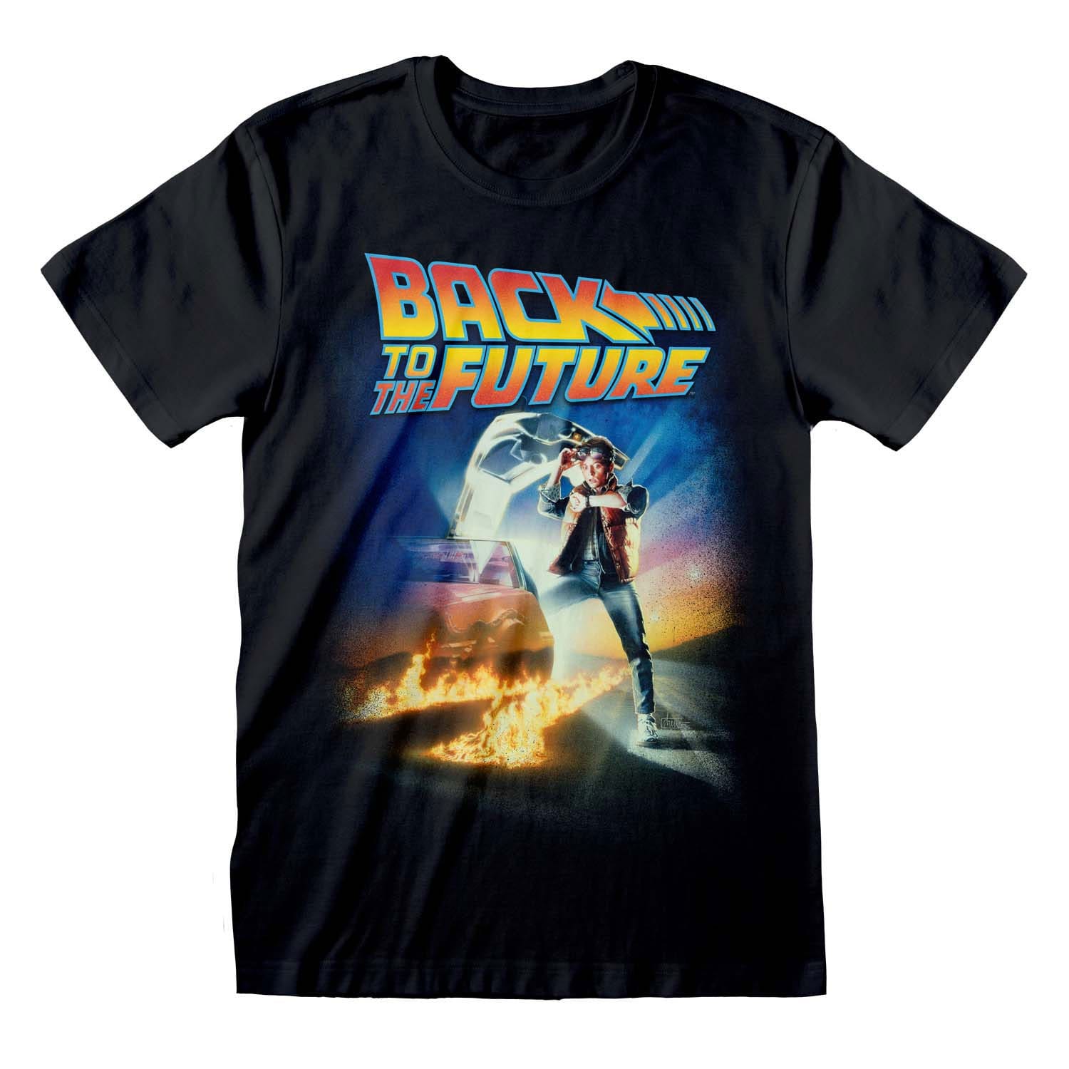 Back to the Future T-Shirt Poster Ritorno al Futuro