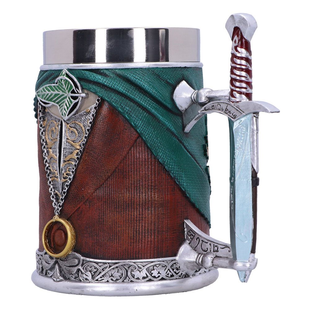 Lord of the Rings Tankard Gandalf the White and Frodo