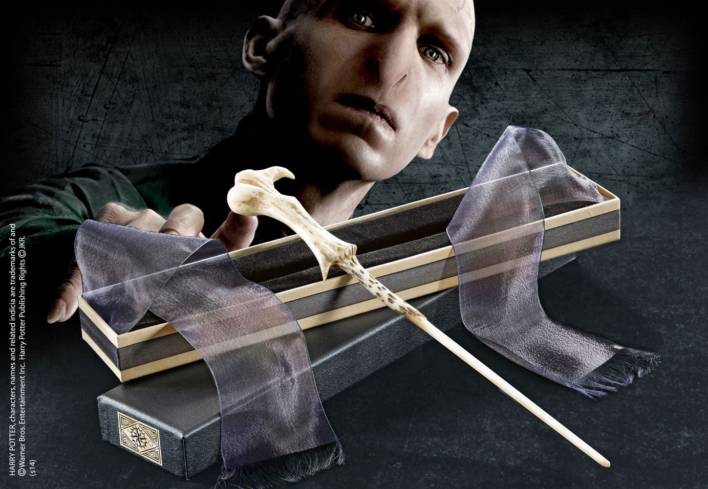 Harry Potter - Wand Replice: 1/1 Bacchette Replica 1:1 Ron Weasley´s / Voldemort