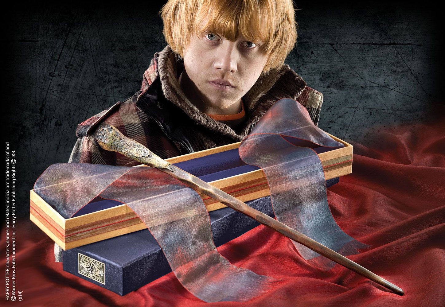 Harry Potter - Wand Replice: 1/1 Bacchette Replica 1:1 Ron Weasley´s / Voldemort