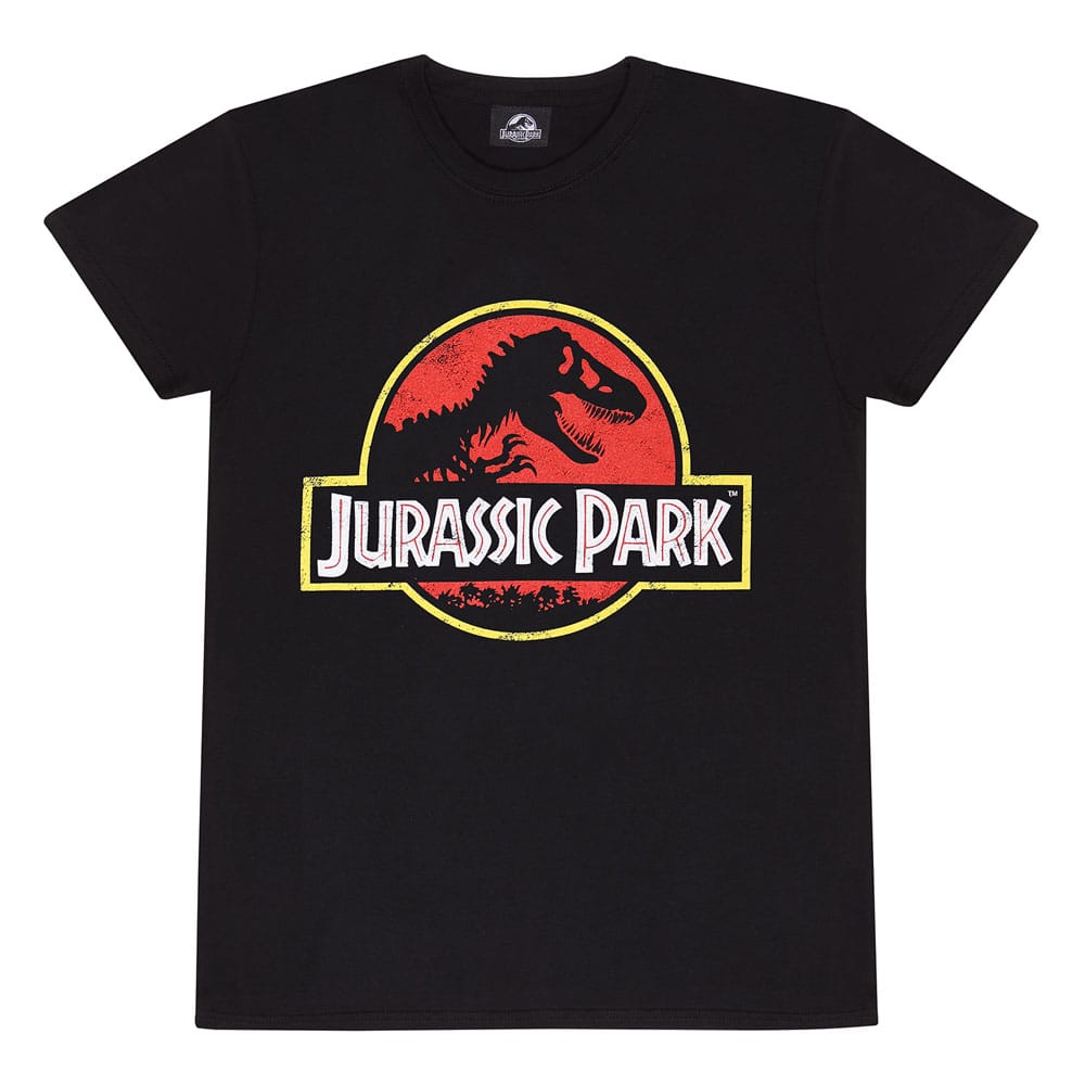 Jurassic Park T-Shirt Classic Logo Official