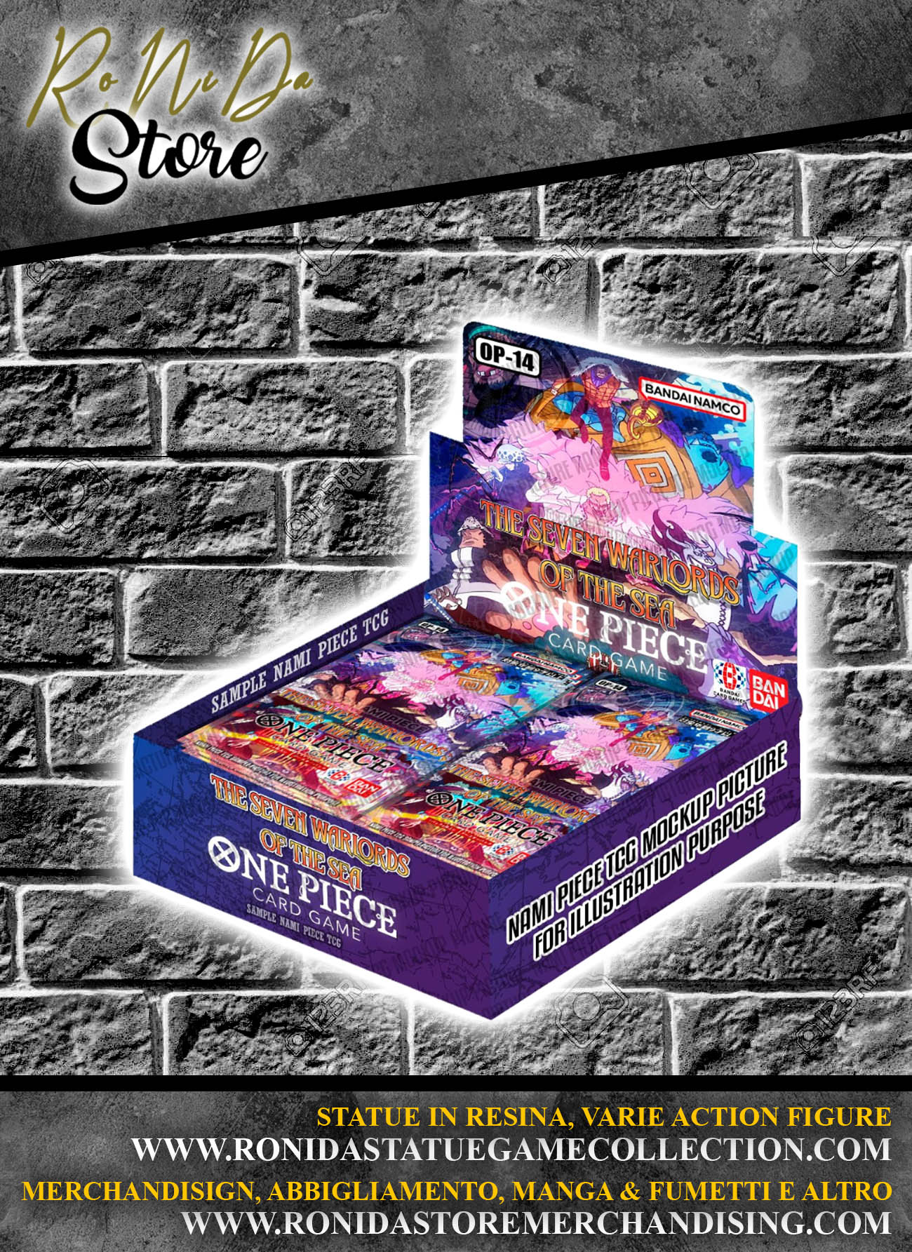 One Piece TCG - OP14 - Booster Box (24 PACKS) - ENG Card Game