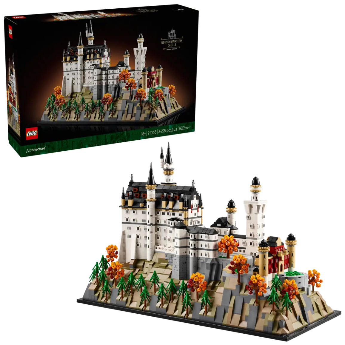 LEGO ARCHITECTURE - CASTELLO DI NEUSCHWANSTEIN
