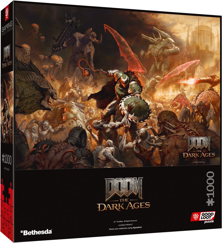 Doom The Dark Ages Puzzle Slayer's Rag (1000 pieces)