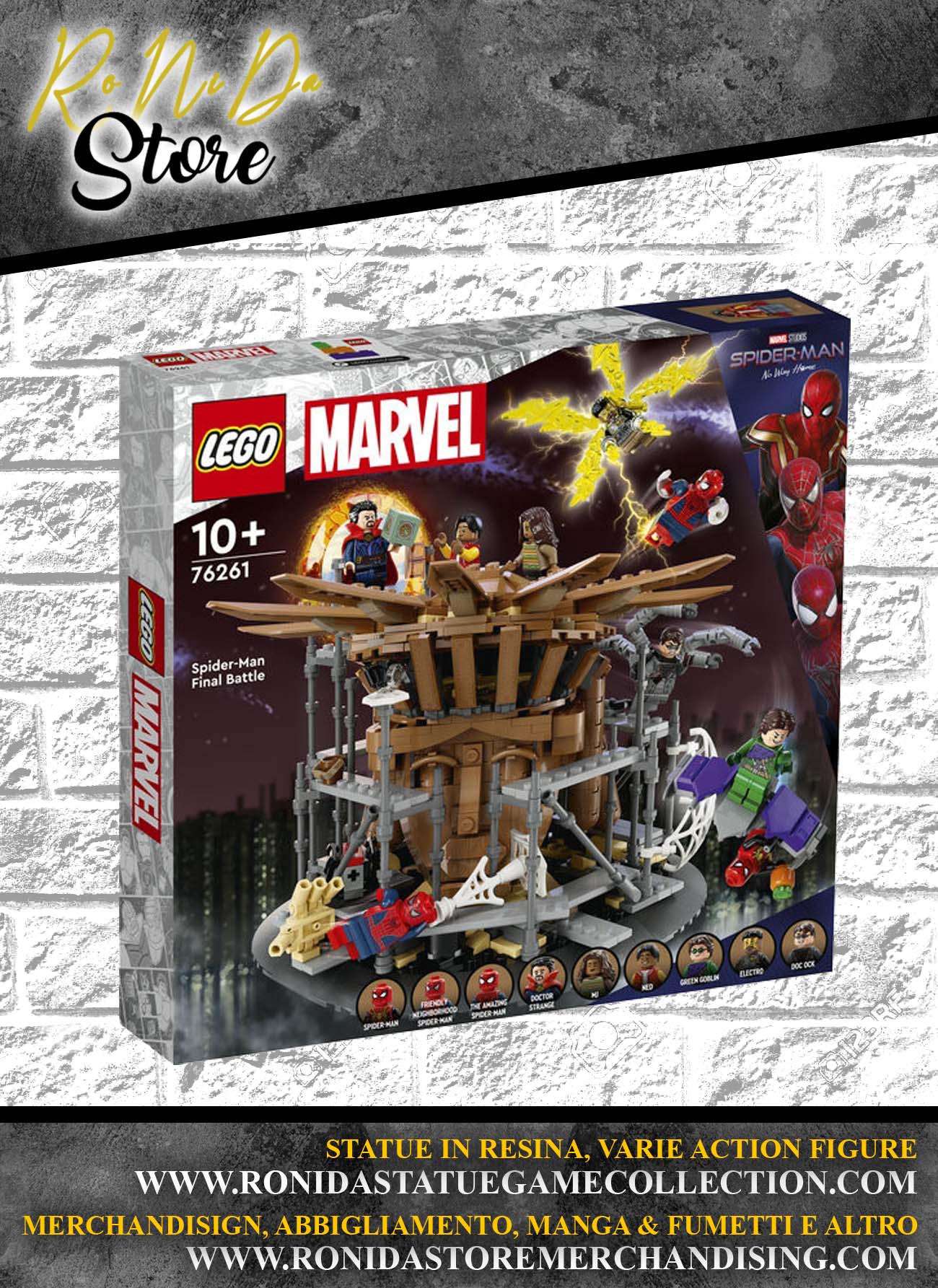 LEGO SUPER HEROES MARVEL LA BATTAGLIA FINALE DI SPIDER-MAN