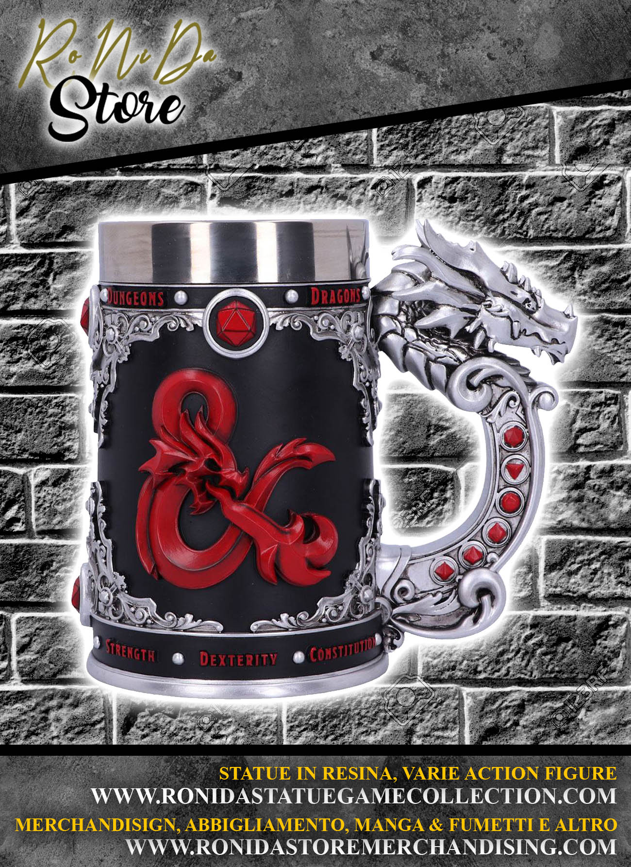 Dungeons & Dragons Tankard Beholder