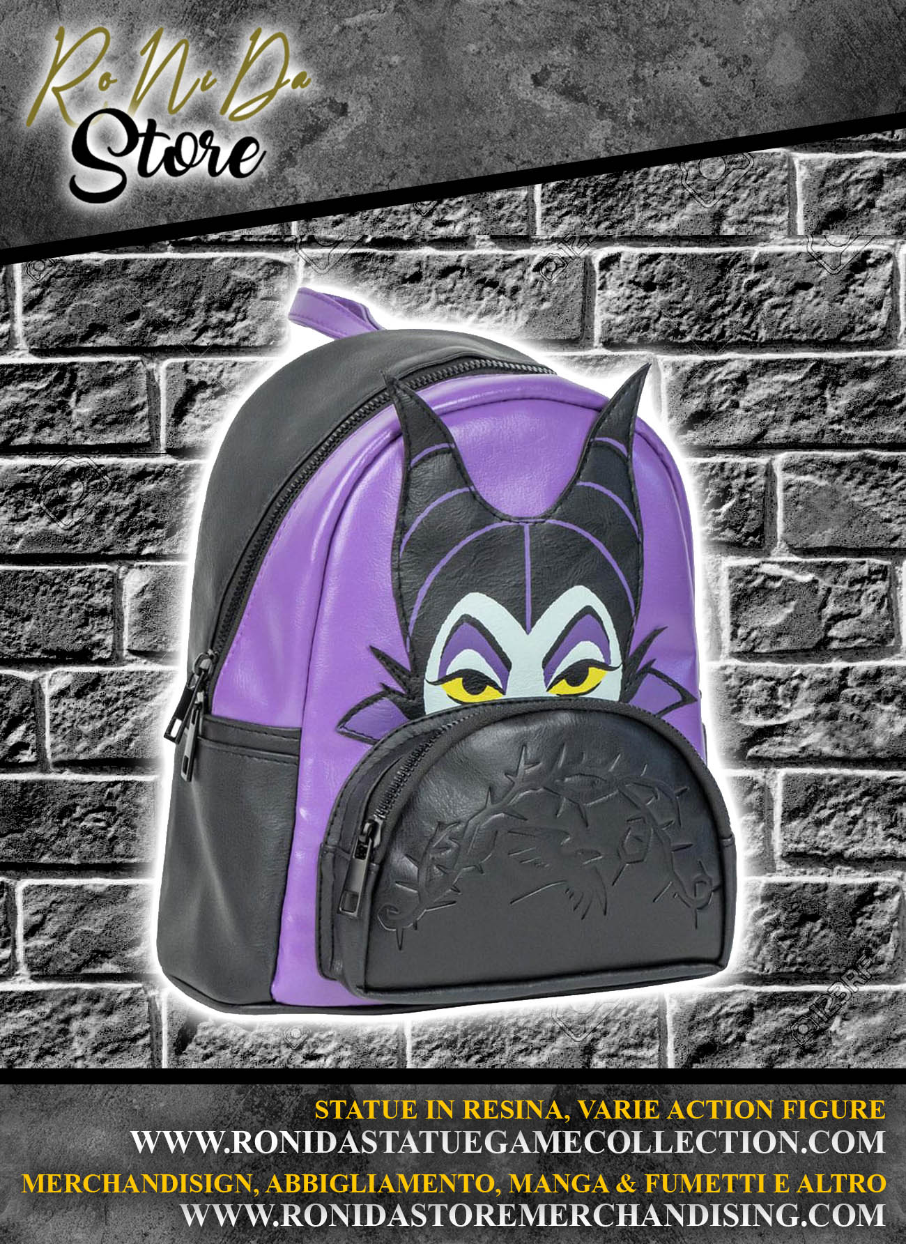 Disney Villains Backpack Maleficent Borse Disney