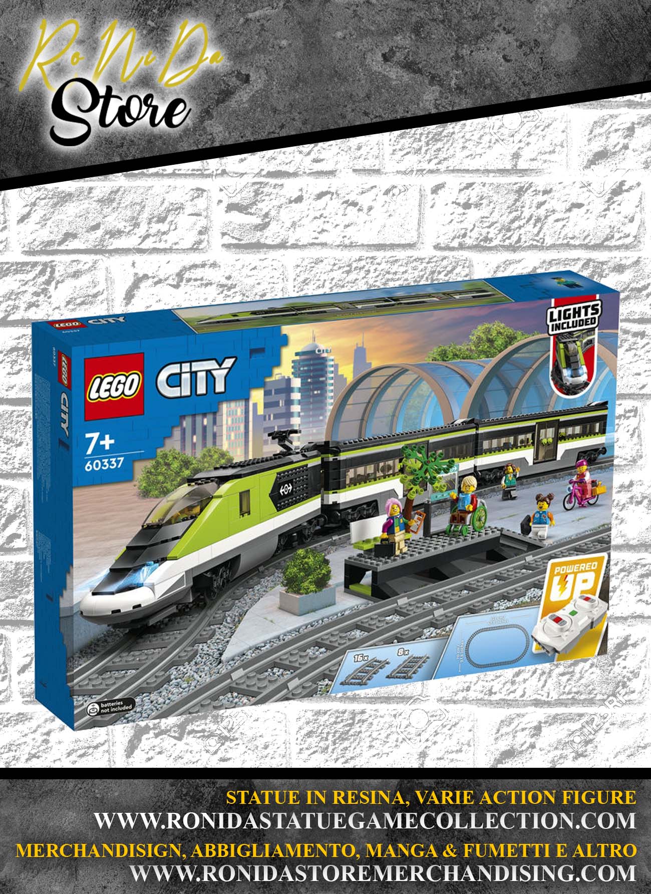 LEGO CITY TRAINS TRENO PASSEGGERI ESPRESSO
