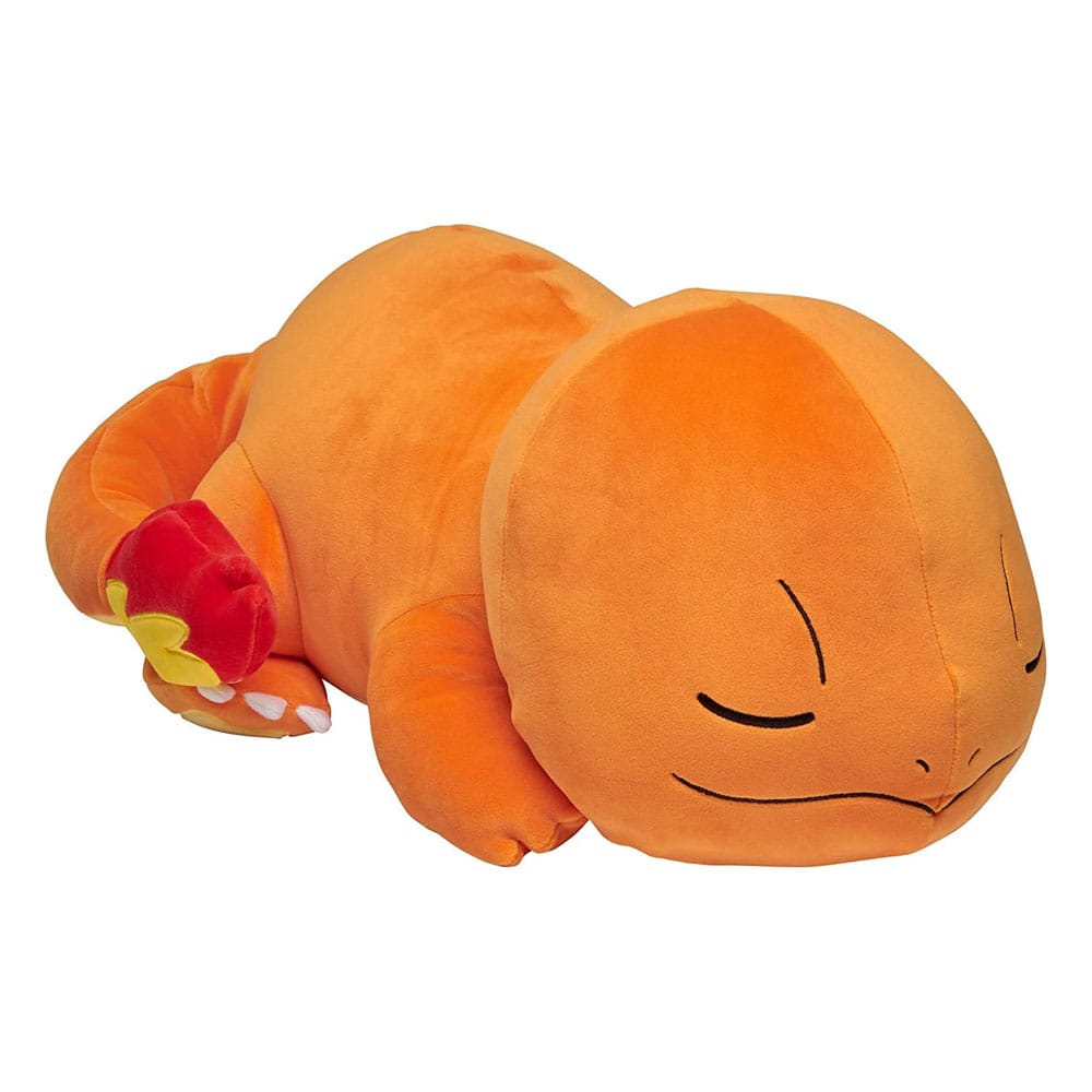 JazWares Peluche - Pokémon Plush Figure Charmander sleeping