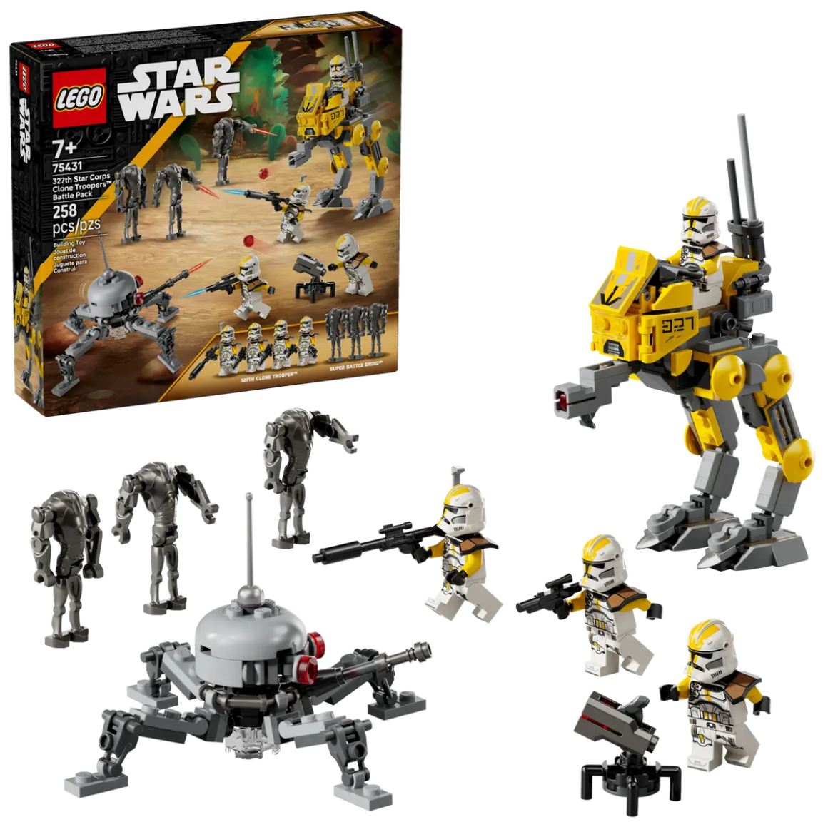 LEGO STAR WARS - BATTLEPACK 327° STAR CORPS DI CLONE TROOPERS