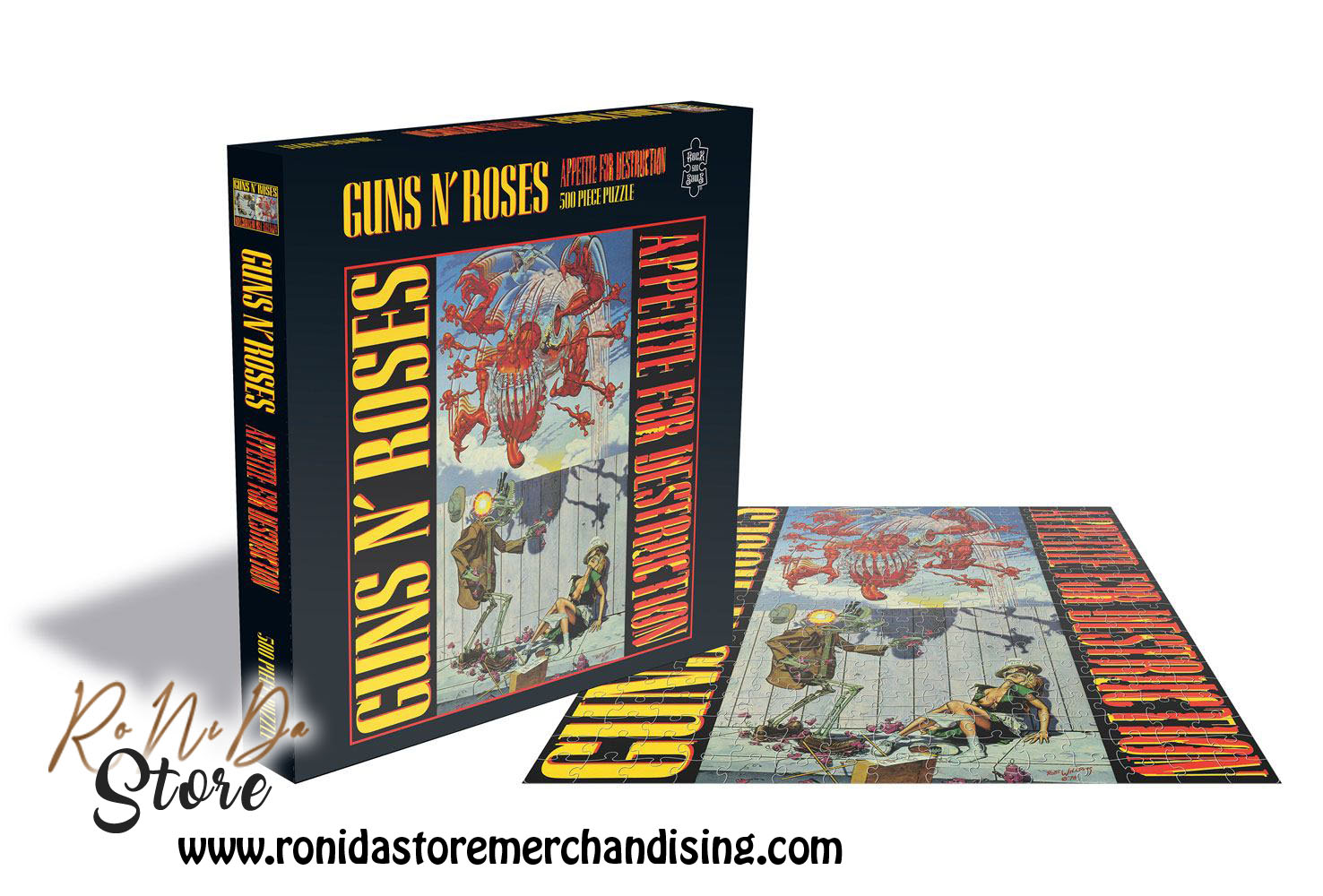 Guns n' Roses Puzzle Appetite for Destruction
