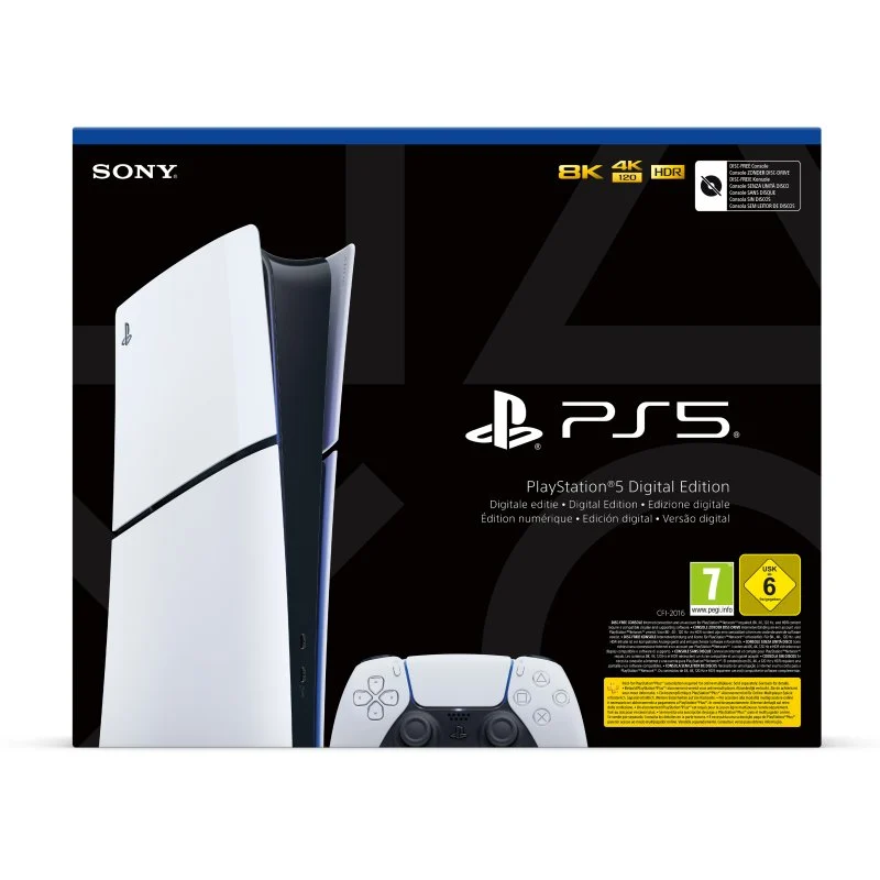 Playstation 5 PS5 Console Slim 1TB White ITA