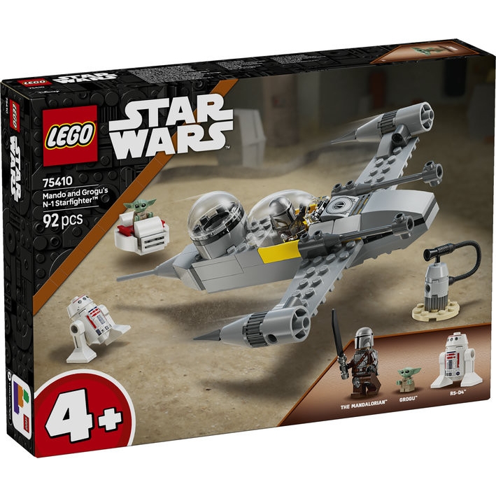 LEGO - STAR WARS - N-1 STARFIGHTER DI MANDO E GROGU